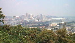 Cincinnati, Ohio..photo taken from Kentucky