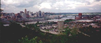 Cincinnati, Ohio..photo taken from Kentucky
