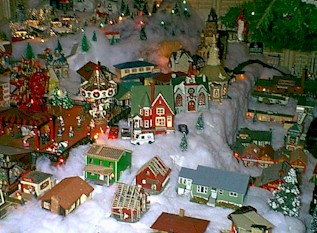 2001 Christmas Village